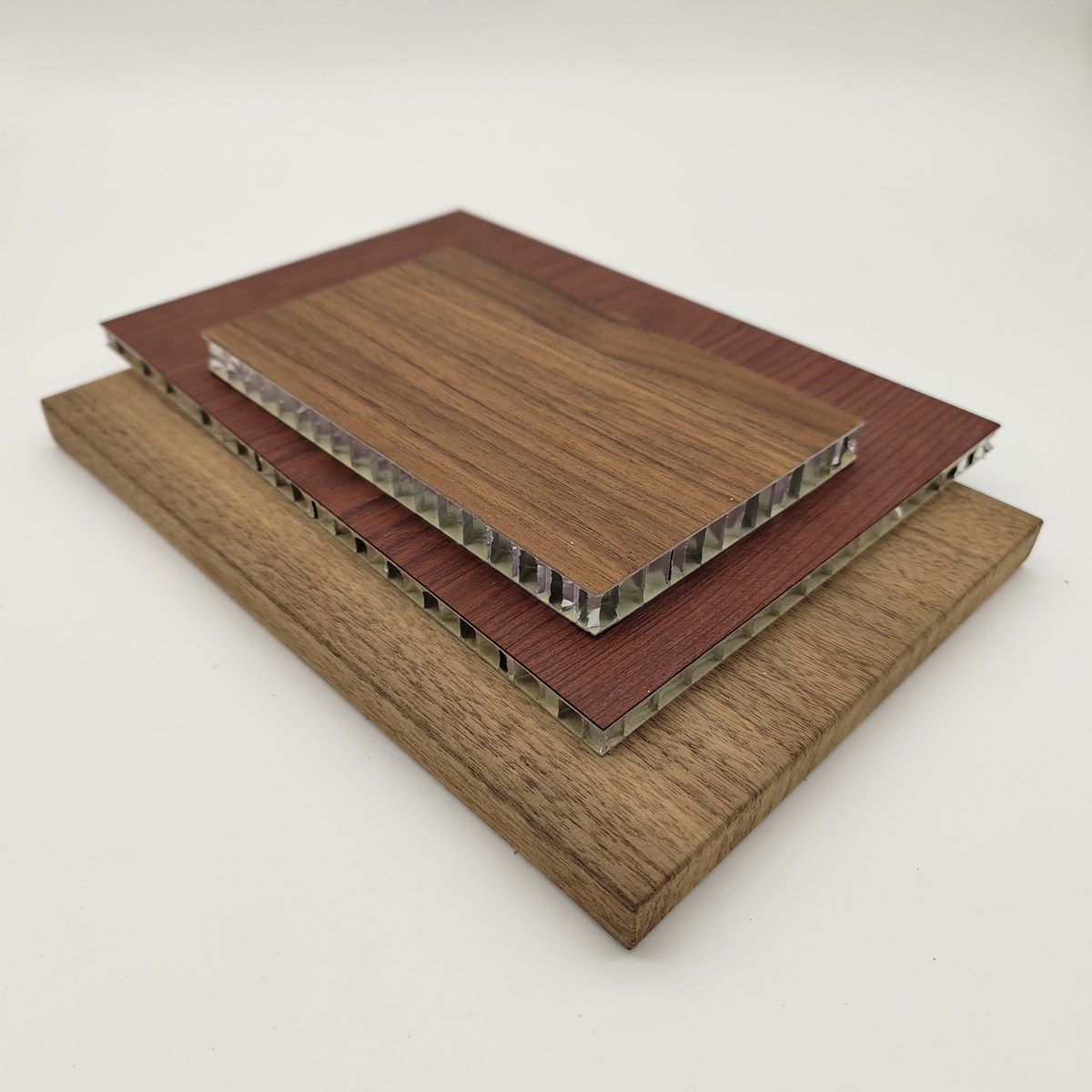 Real Wood Laminated Aluminum Honeycomb Panel