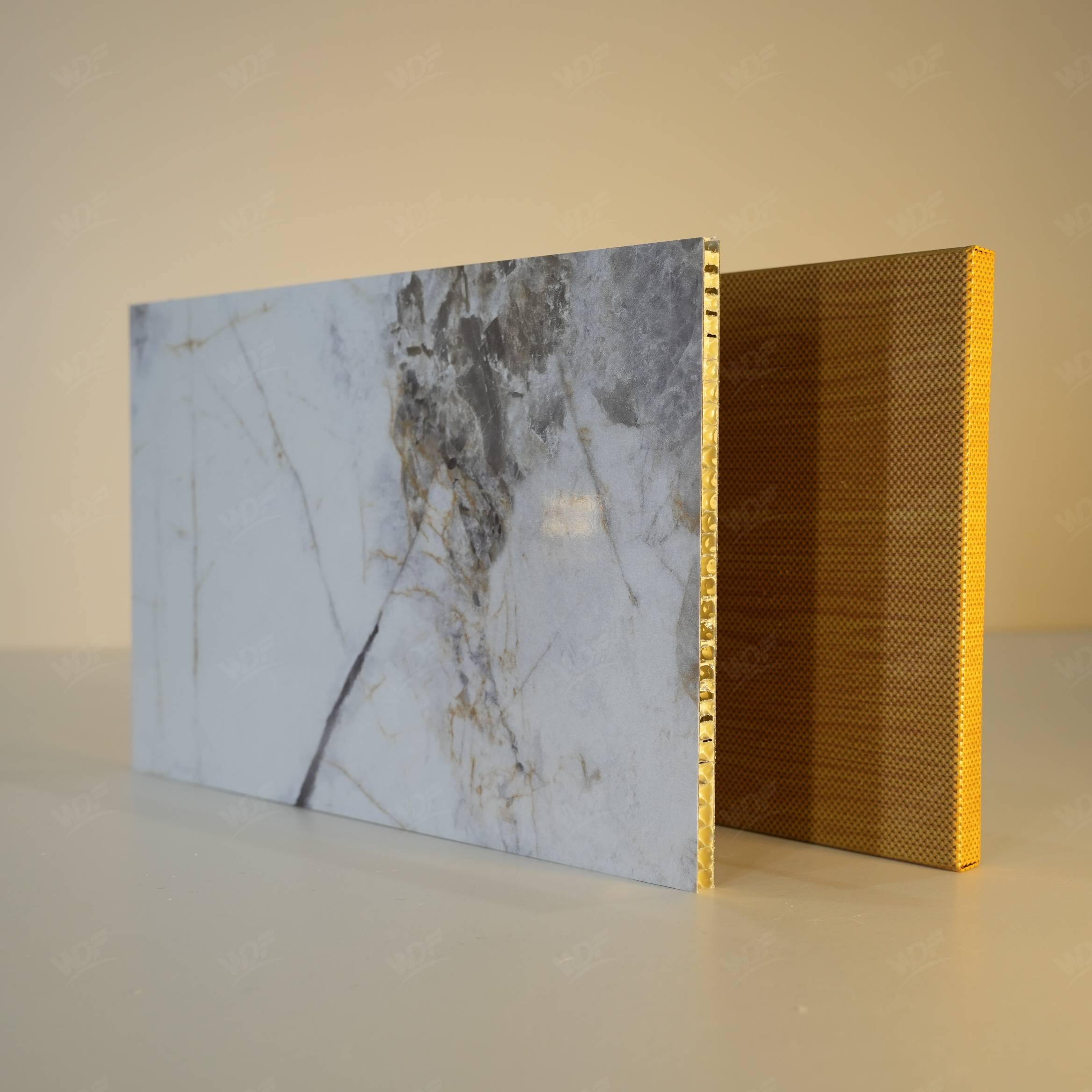 High Strength Stone Pattern PVC Coated Honeycomb Panel Suitable for Interior Decoration
